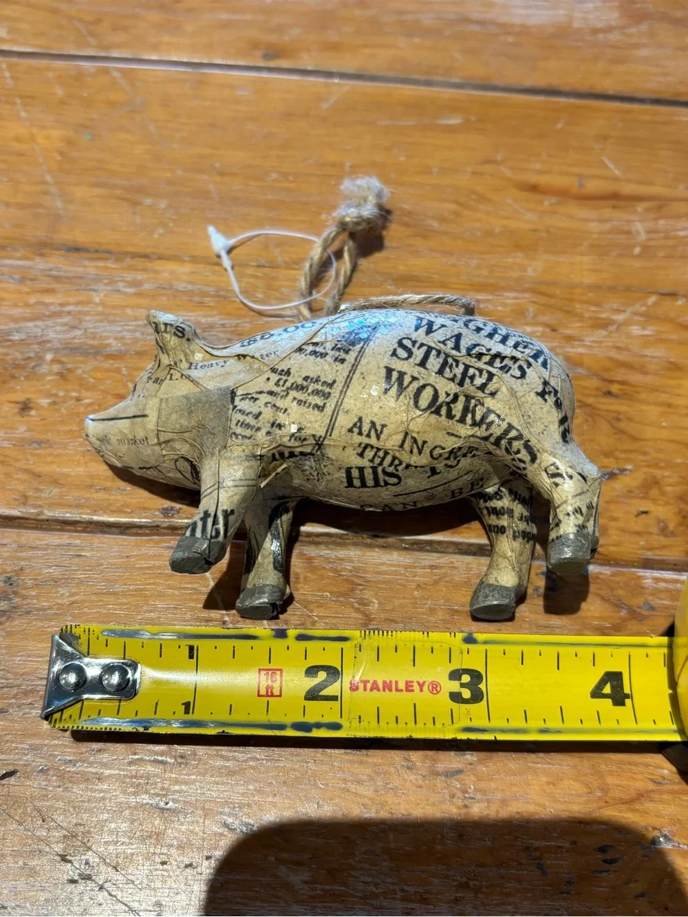 Pig Ornament NWOT